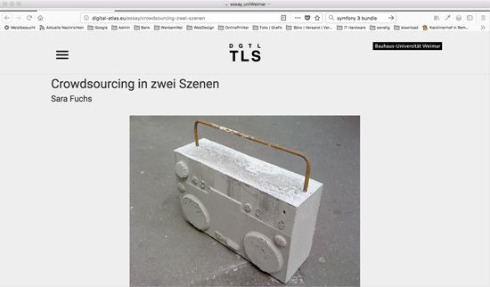 Essay Digitaler Atlas