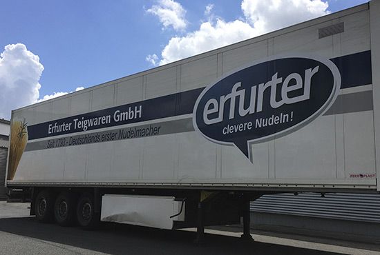 Auflieger - Erfurter Teigwaren